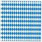 Party Central Club Pack of 192 Blue and White Oktoberfest Disposable Luncheon Party Napkins 6.5"